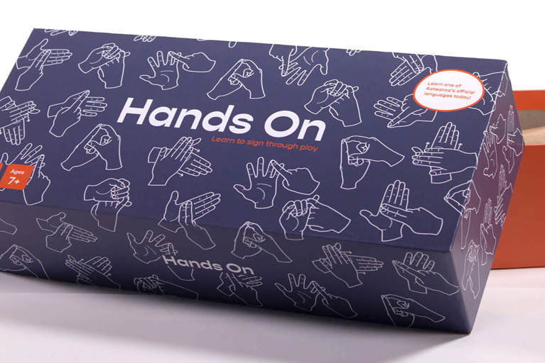 Box design for Hands On